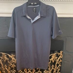 Oakley Men's Dark Gray Polo Shirt